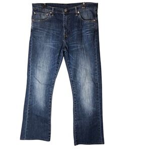 Levis 527 Slim Bootcut Jeans Mens Sz 36X30 Medium Wash Stretch Classic Western